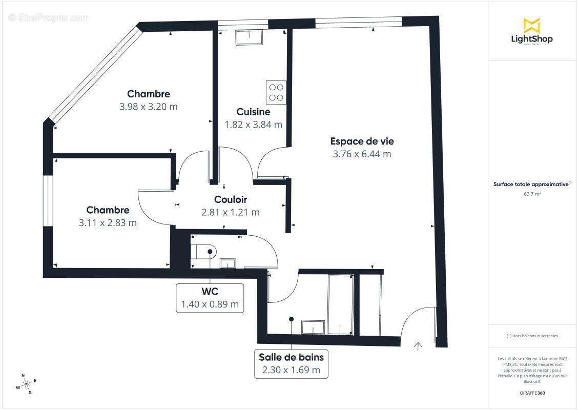 Appartement à MERIGNAC