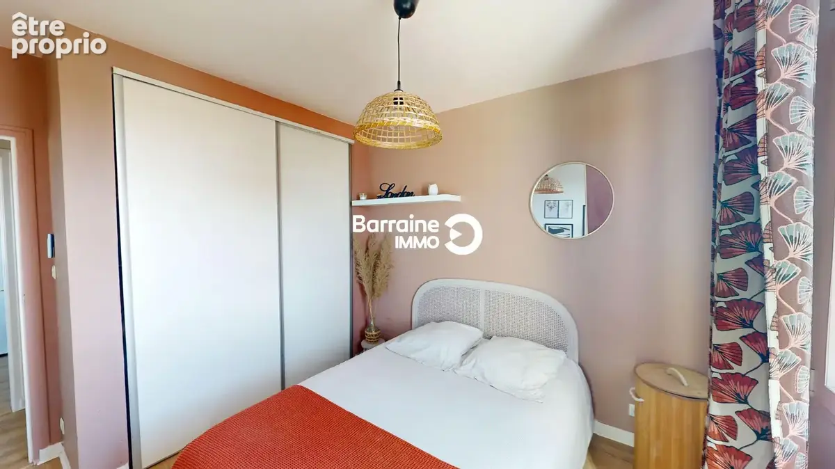 A Vendre Brest Kerichen Appartement T3 60m² 2 Chambres Ascenseur Stationnement Balcon Vue Dégagée - photo 10