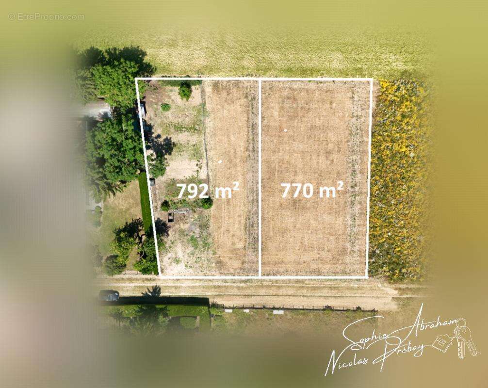 Terrain à bâtir 792m² à la campagne - photo 2