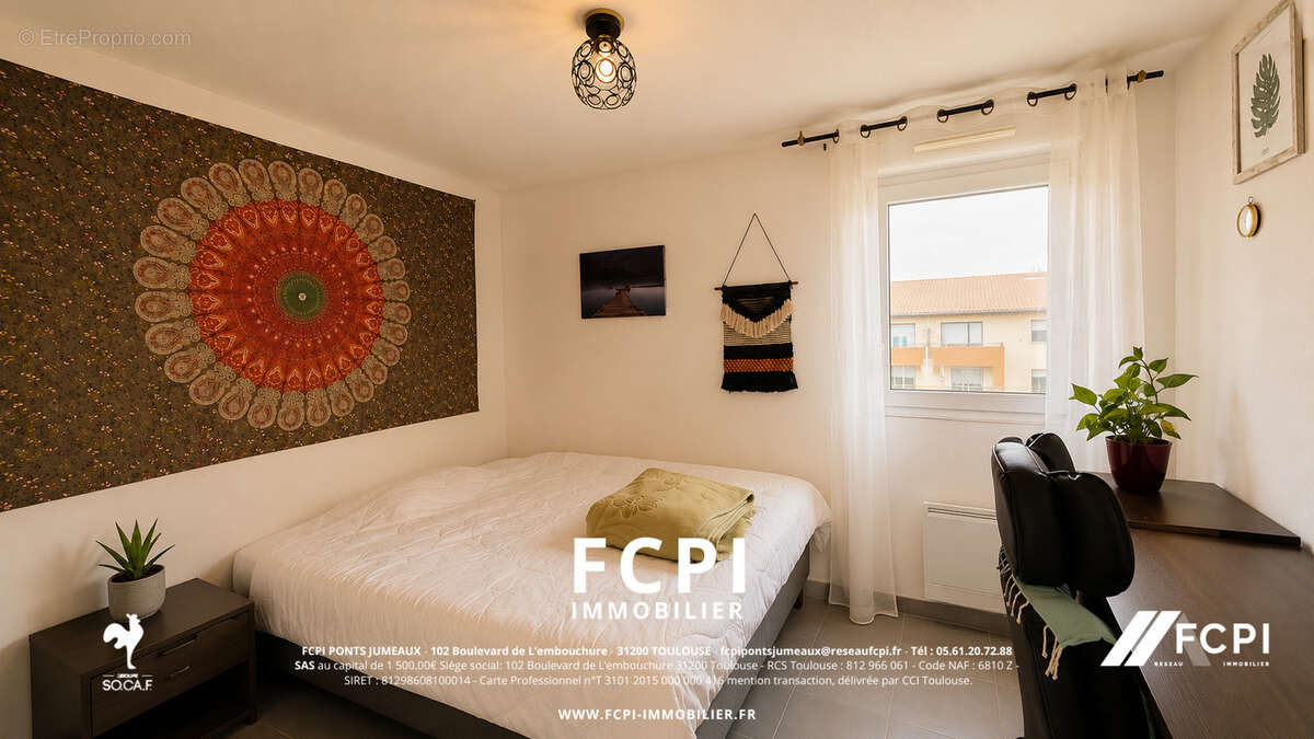 Appartement deux pièces 39 m2 - COLOMIERS - photo 7