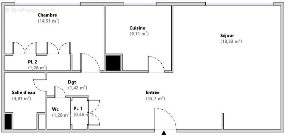 Appartement à PARIS-16E