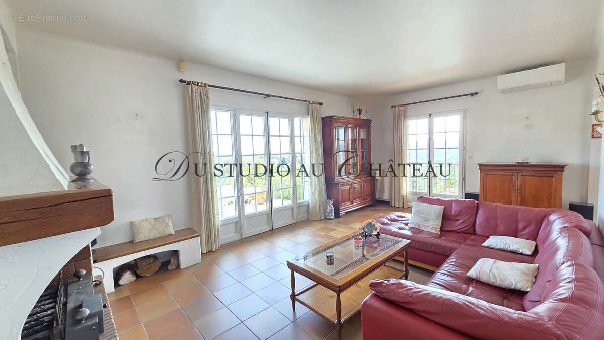 French riviera- cagnes sur mer superbe maison  au calme total avec piscine et vue mer exceptionnelle - 5 chamb - photo 10