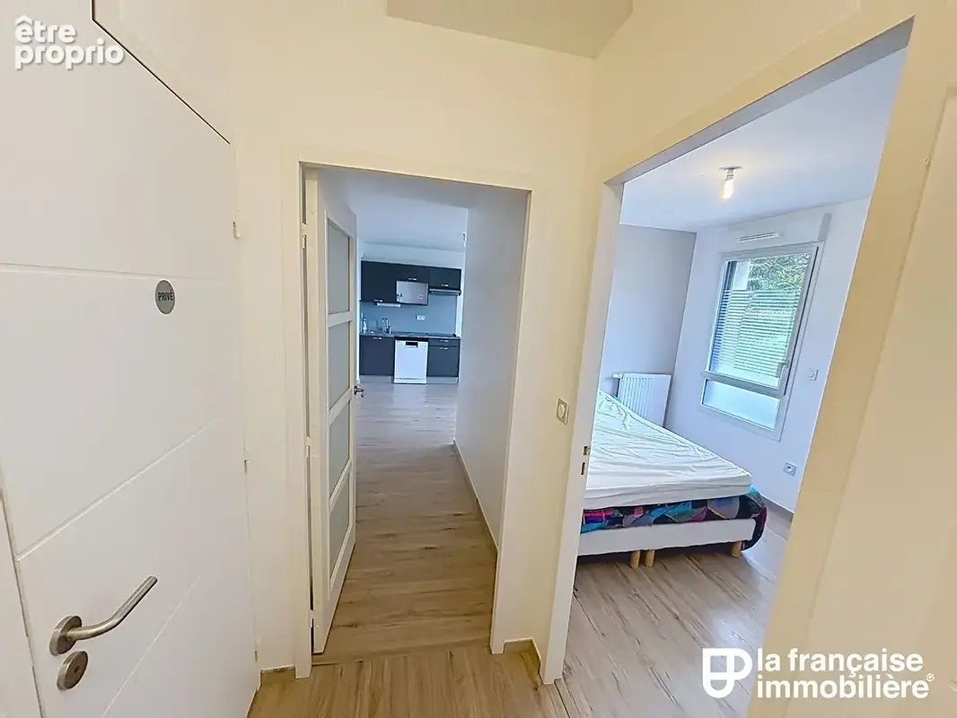 Appartement type 3 - deux chambres - copropriété récente - parking sous-sol -  saint-grégoire - photo 6