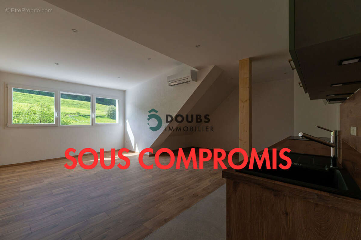 Appartement Fuans 57.88m2 - photo 7