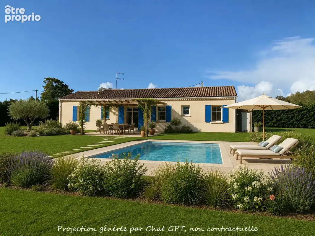 Maison 4 chambres - piscine - 3240 m2 terrain - photo 16