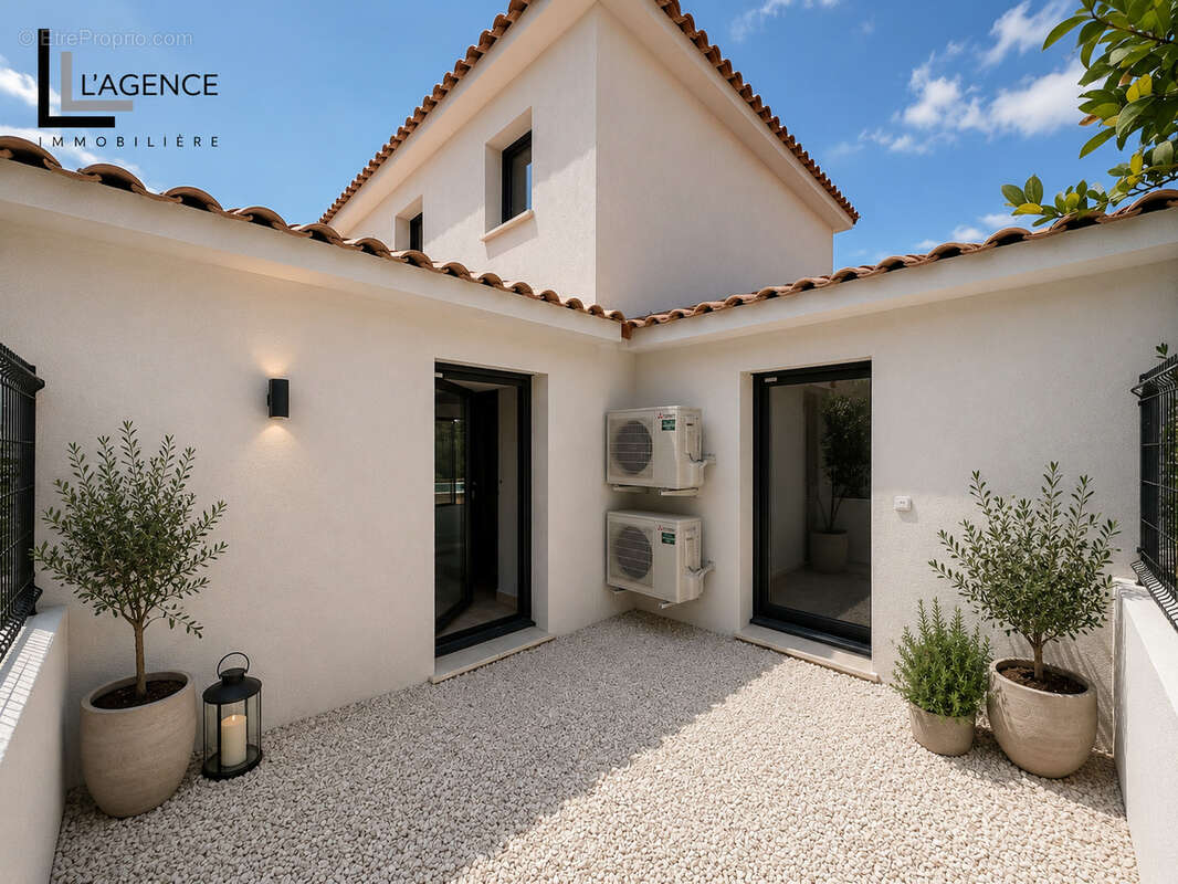 Allauch villa t4 + piscine + garage - photo 2