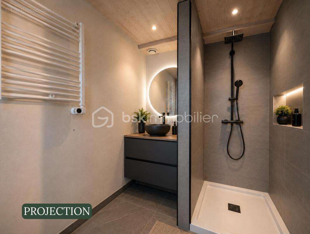 Maison en pierre face a la mer - 40.78m² - charme - barneville 50270 - photo 18