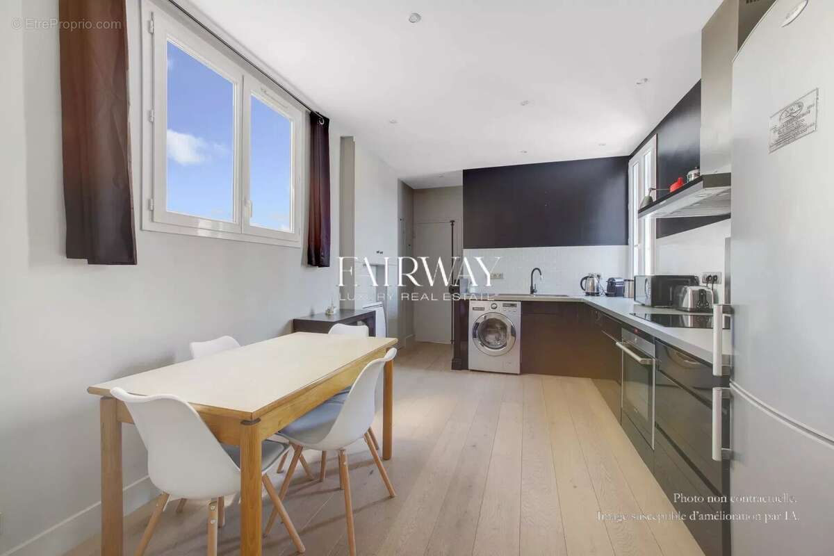 Appartement de charme de 54m² avec 1 chambre au dernier étage dans le 16ᵉ arrondissement de Paris - photo 11