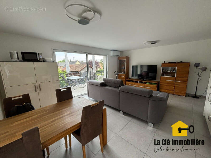 Bartenheim   Superbe appartement 4 pièces de 84 m2 avec balcon, garage, cave et parking - photo 11