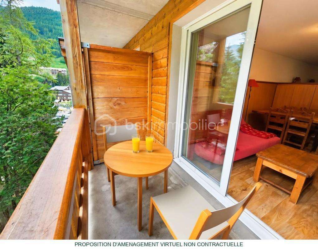 **en exclusivite** la foux d'allos - appartement 6 couchages + place parking interieure + casier a skis - photo 6