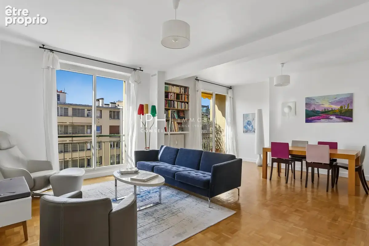 Paris 16ème / Muette : appartement lumineux en étage élevé - photo 4