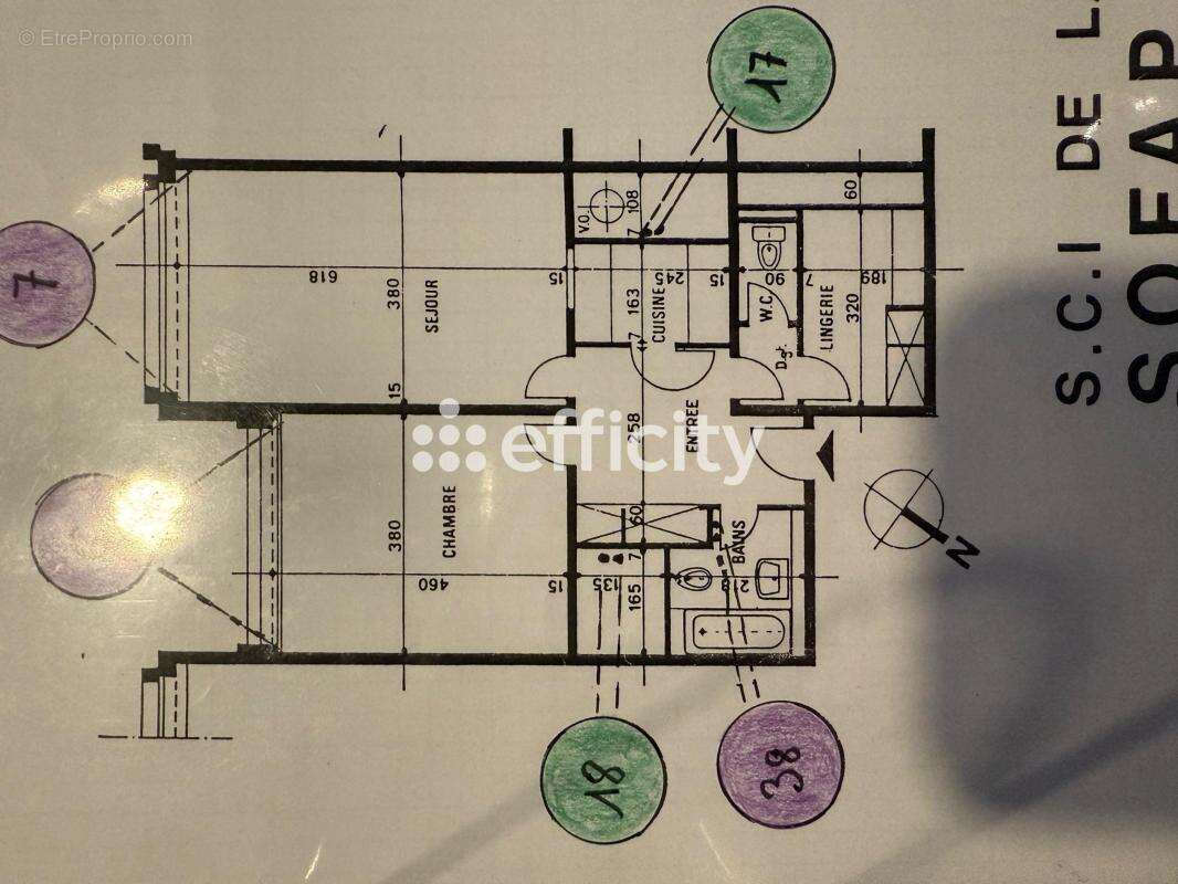Appartement à PARIS-15E