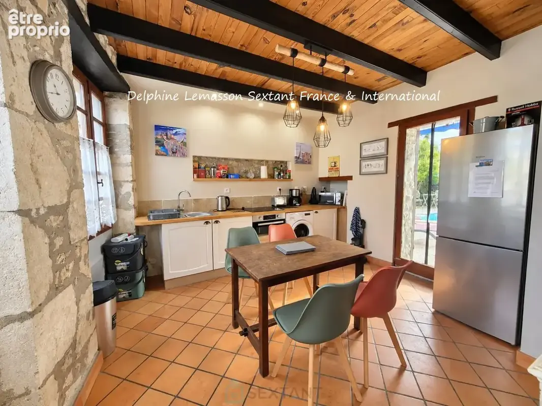 Maison en pierre avec piscine  idéale location saisonnière, proche Duras - photo 8