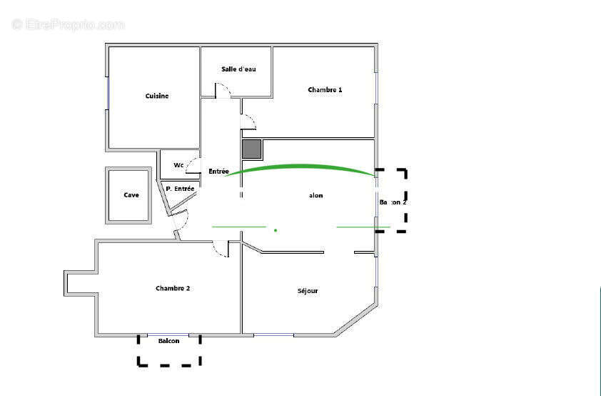 Appartement à BAUME-LES-DAMES