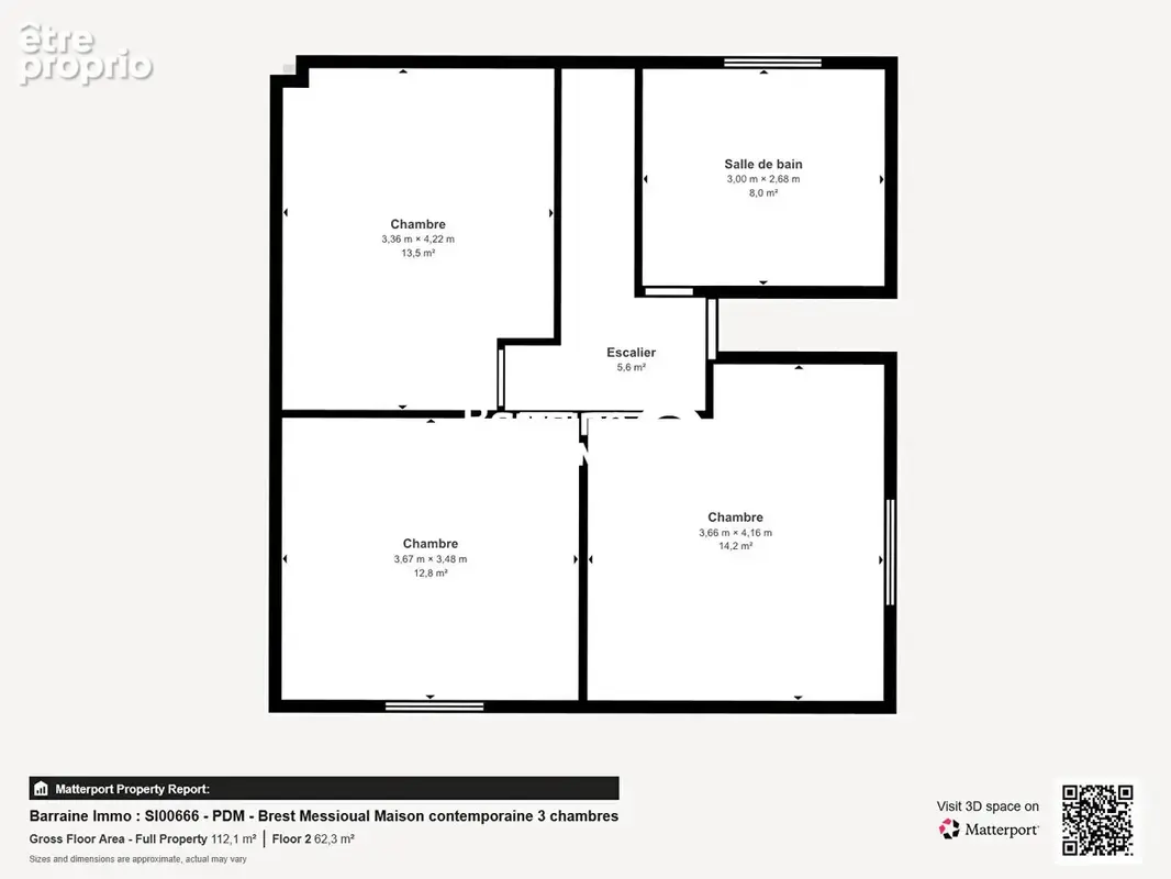 Exclusivité brest lambézellec messioual maison contemporaine 94,5 m² 3 chambres garage - photo 21