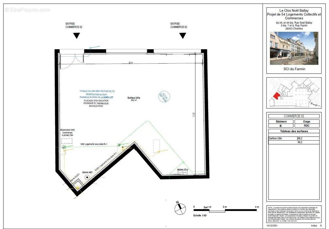 Commerce à CHARTRES