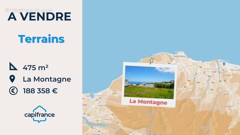 Terrain à SAINT-DENIS