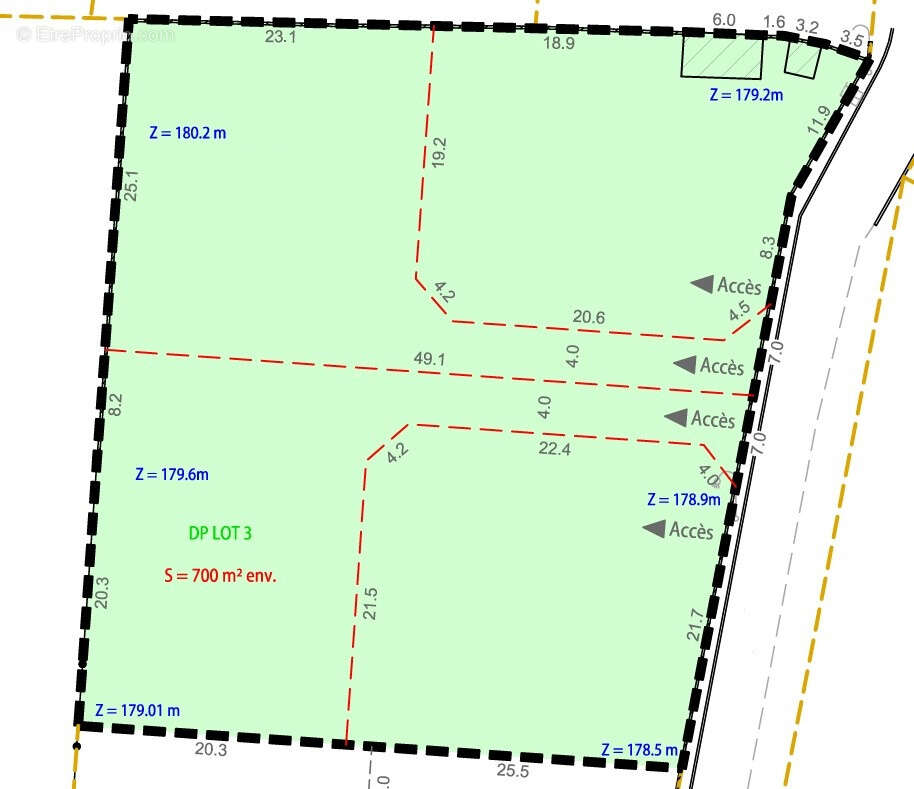 Proche carcassonne - terrain 700 m2 - photo 2