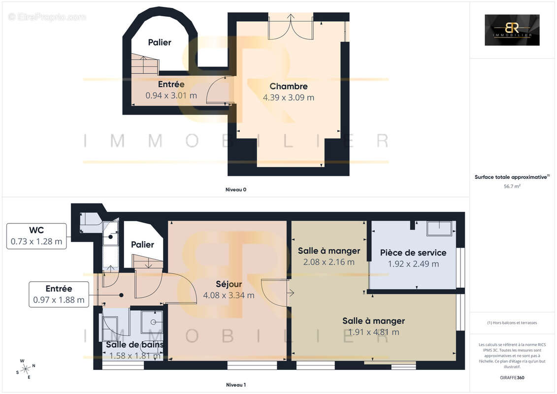 Appartement à PARIS-2E