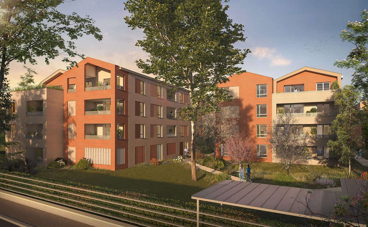 Appartement Toulouse 4 pièces de 90m² + 52m² de terrasse ! LALANDE - photo 8