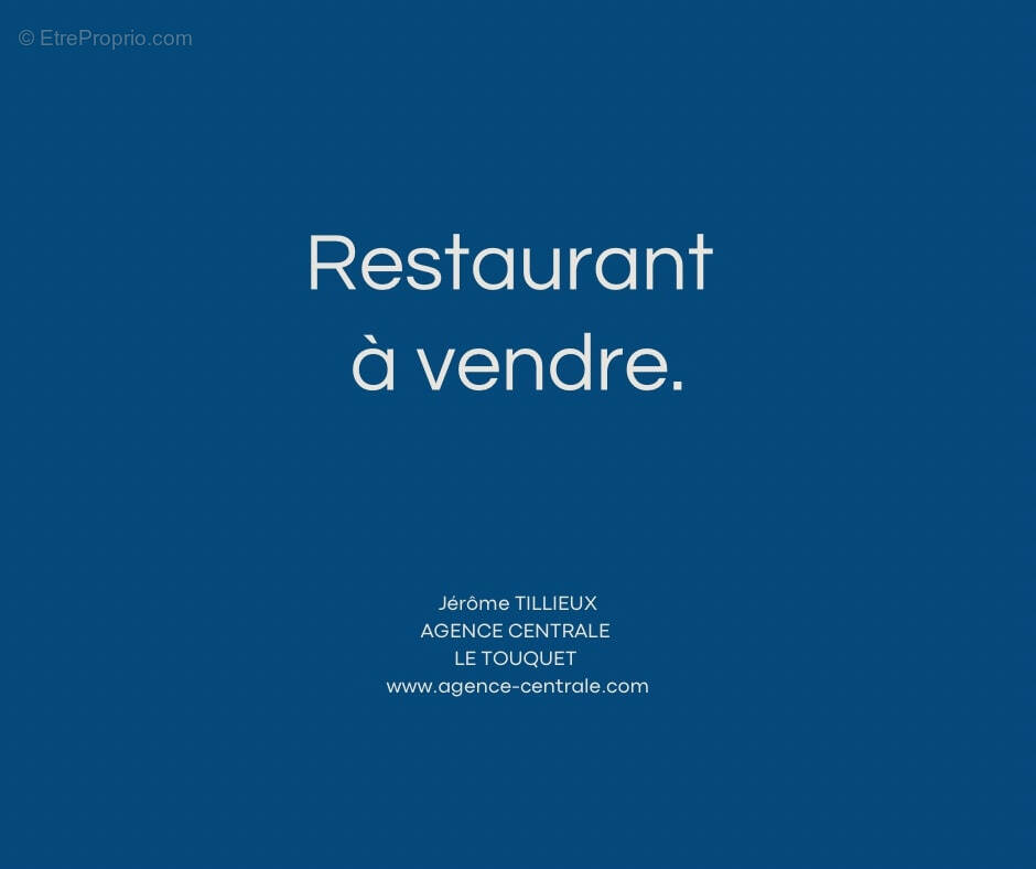 Commerce à LE TOUQUET-PARIS-PLAGE