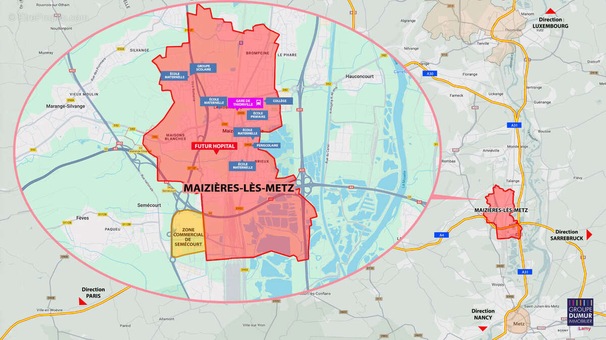 Appartement 3 pièces rénové avec jardin privatif à Maizières-lès-Metz - photo 10