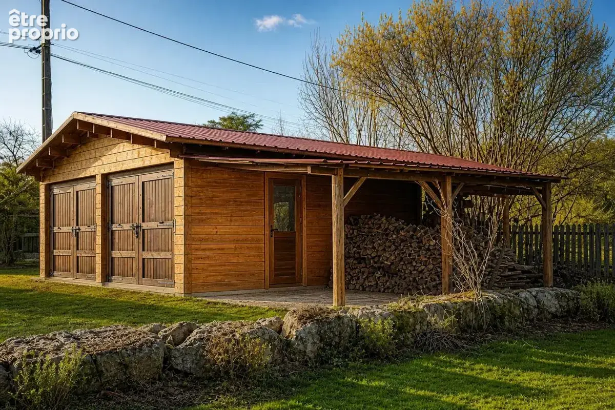 Villers-les-bois – deux chalets en bois – terrain clos - photo 11