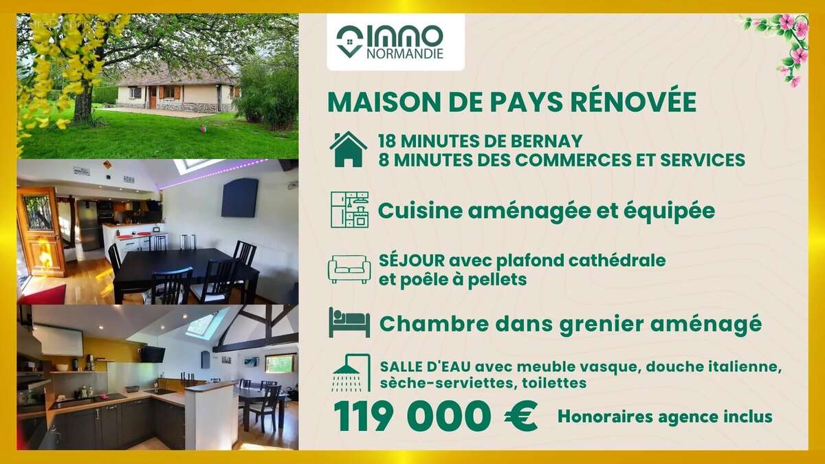 Maison à BERNAY