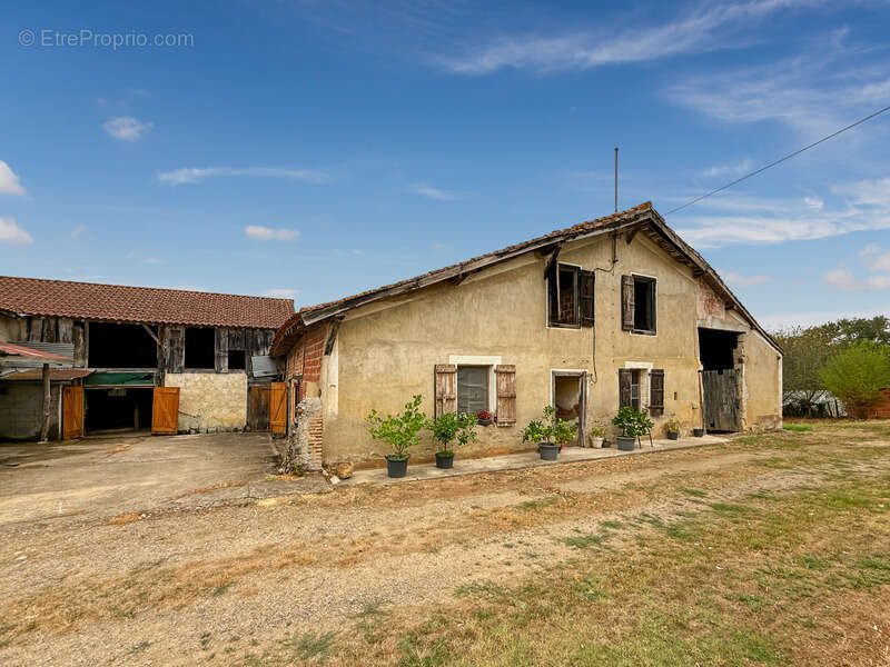 Dpt Gers (32), à vendre BERNEDE Grande maison ancienne de 500 m² habitables à rénover sur 2,5 hectares de terrain, au calme - photo 4