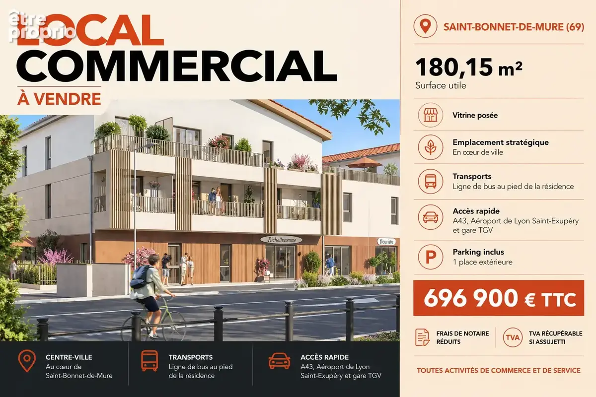 Commerce à SAINT-BONNET-DE-MURE