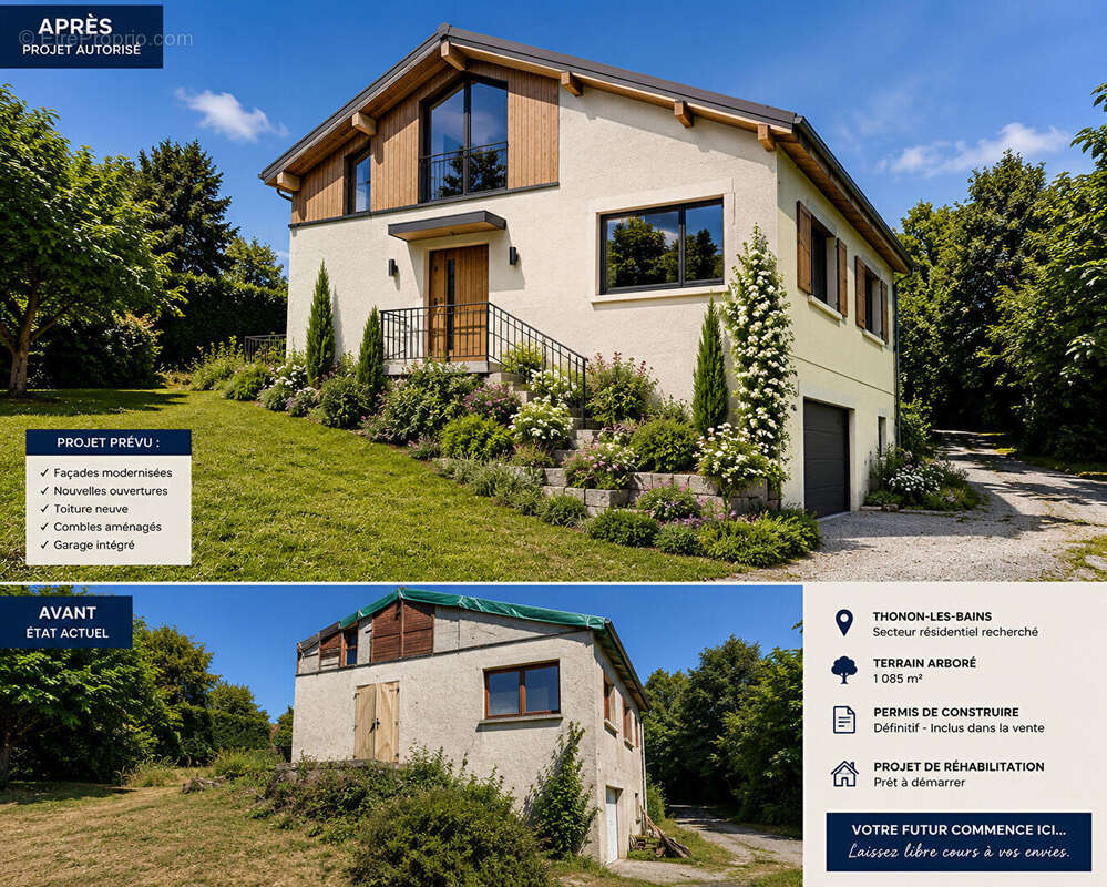 Maison à THONON-LES-BAINS
