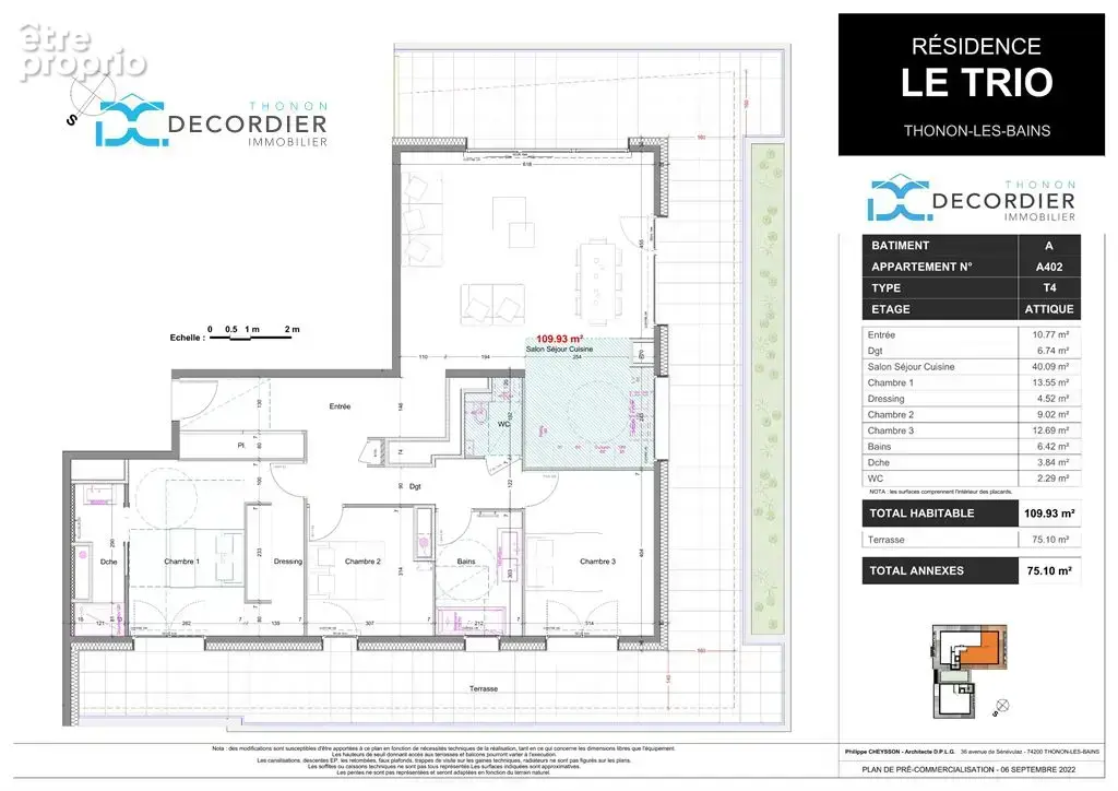 À vendre appartement t4 neuf - thonon - photo 2