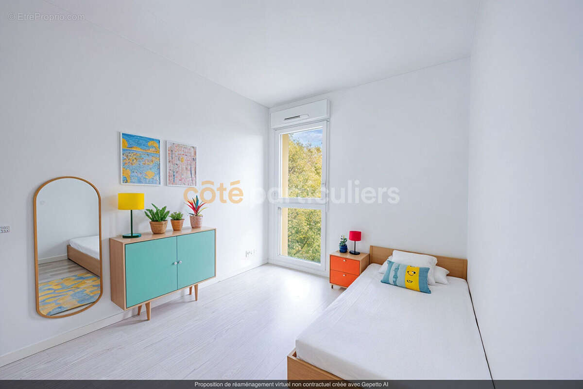 Nantes nord -- boulevard einstein -- appartement t3 59m² -- terrasse & garage - photo 8