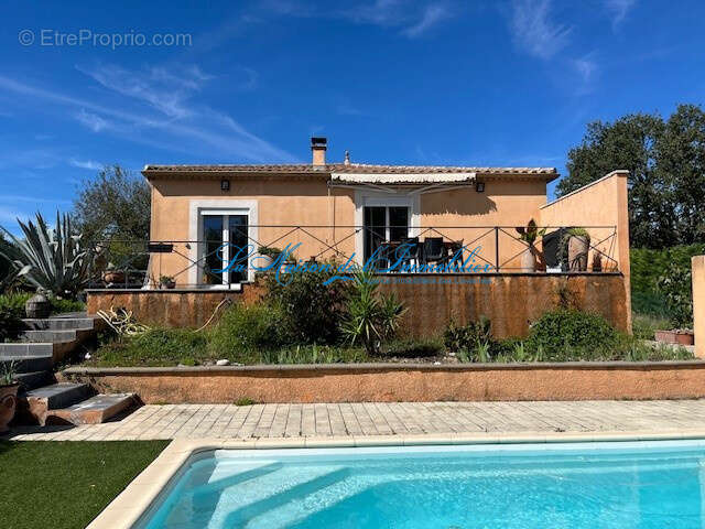 Lédignan, belle Villa F5 avec piscine sur 1428 m2 de terrain clos et aménagé, calme et sans vis-à vis - photo 5