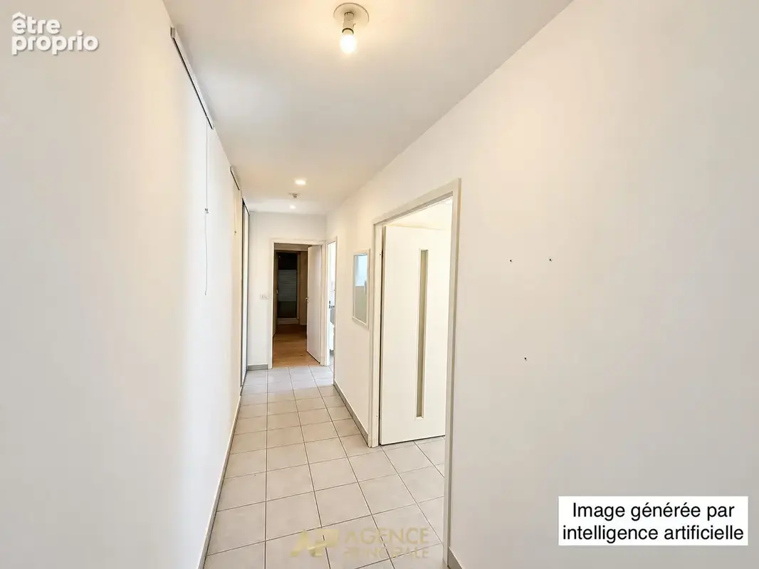 Appartement 100 m2 - 3 chambres - terrasse - dernier étage - ascenseur - garage - photo 2