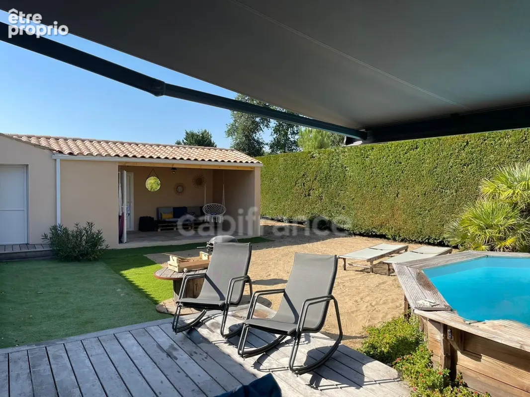 Les mathes – maison 103 m² – 3 chambres – piscine – terrain 1 400 m² - photo 2