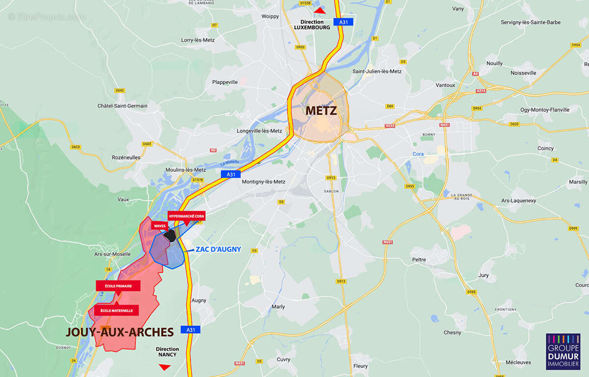 Maison à JOUY-AUX-ARCHES