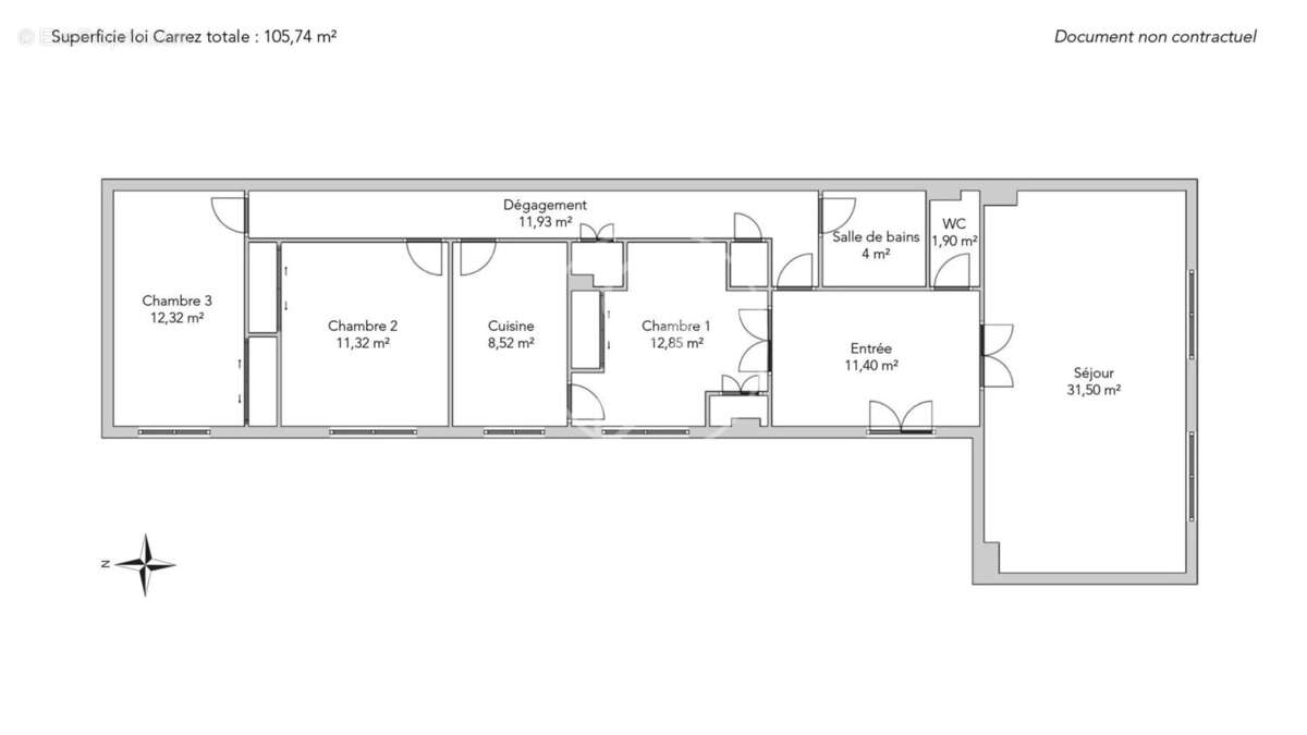 Appartement à PARIS-7E