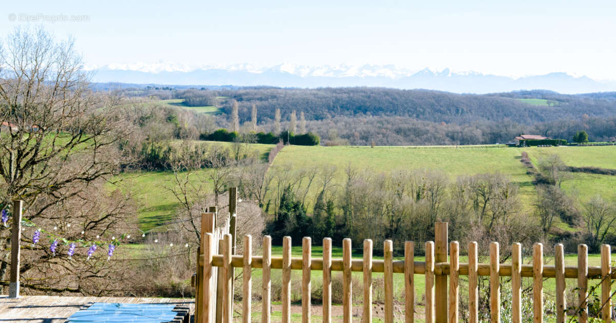 Propriété exceptionnelle, ferme ancienne rénovée, gîte, vue incroyable sur la chaîne des Pyrénées - photo 30