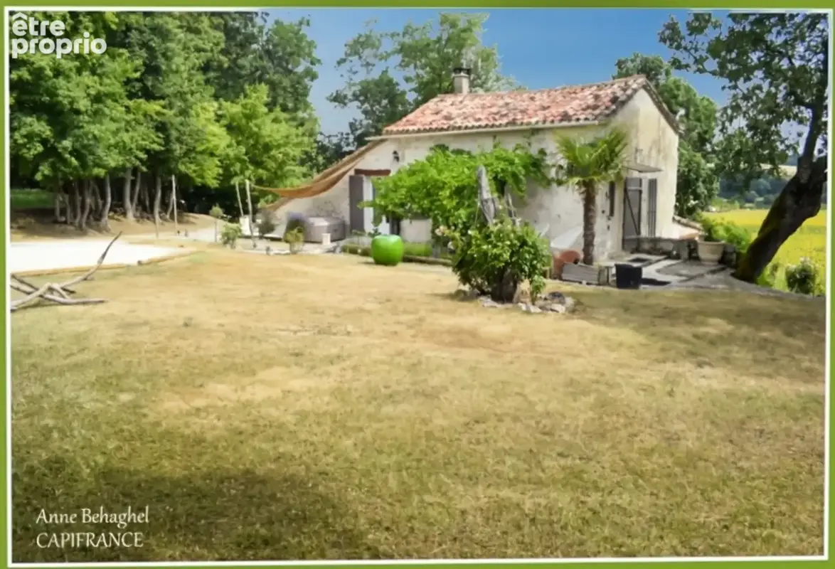 Entre Lectoure et Astaffort- Maison en pierre 5 pièces-127m2-  terrain 1526m2 - photo 5