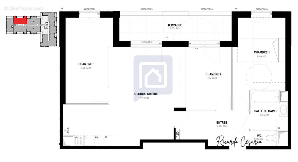 Appartement à AURAY