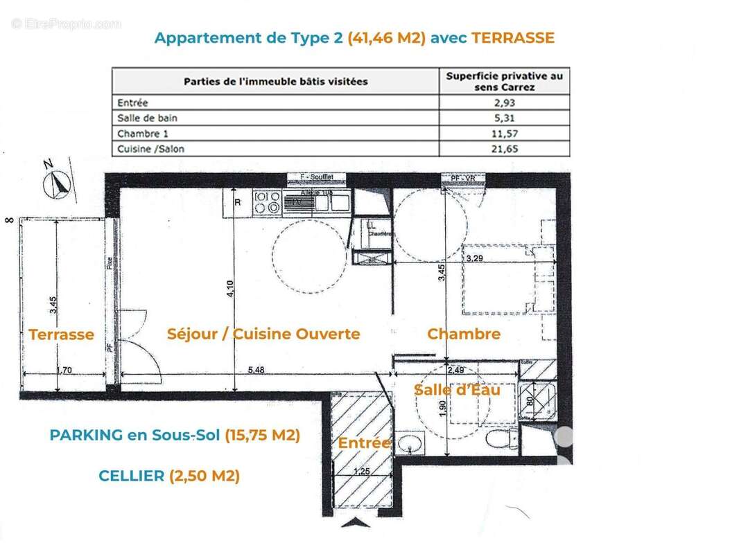 Photo 9 - Appartement à TOURS