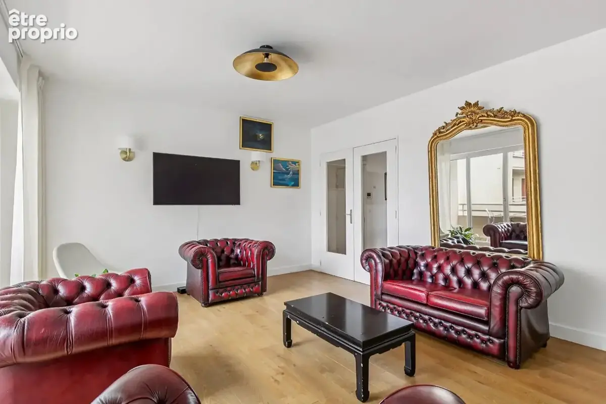 BAS DE CHATOU à 3 mn du RER appartement 5 pièces de 123.55 m² avec 3 chambres, balcon, ascenseur - photo 4
