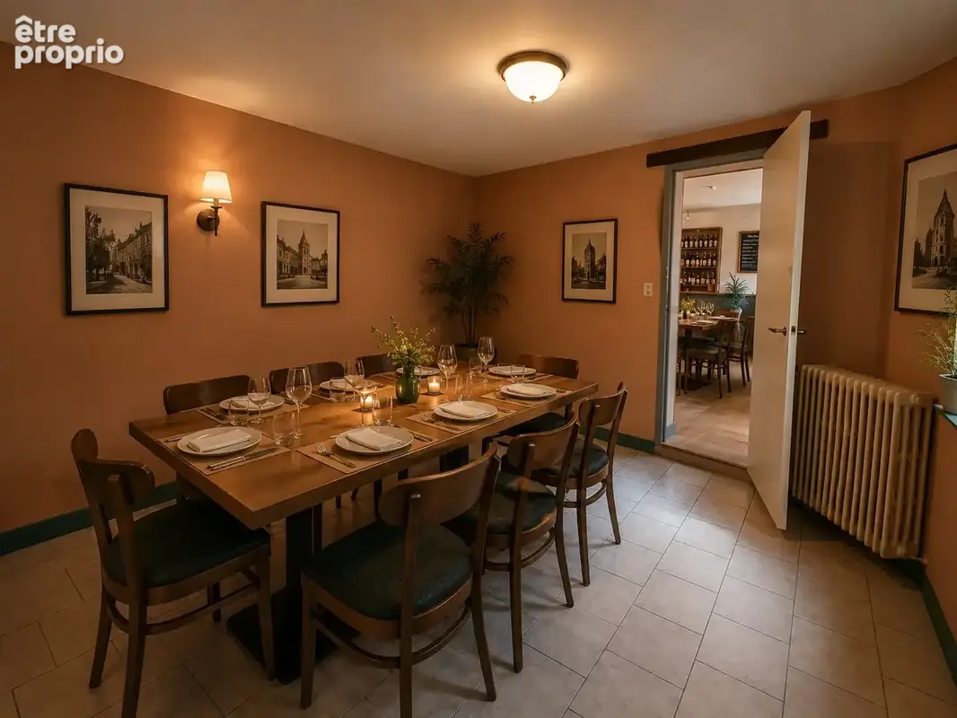 Ensemble immobilier avec ancien hôtel-restaurant et appartement indépendant au cœur de Chabris - photo 7