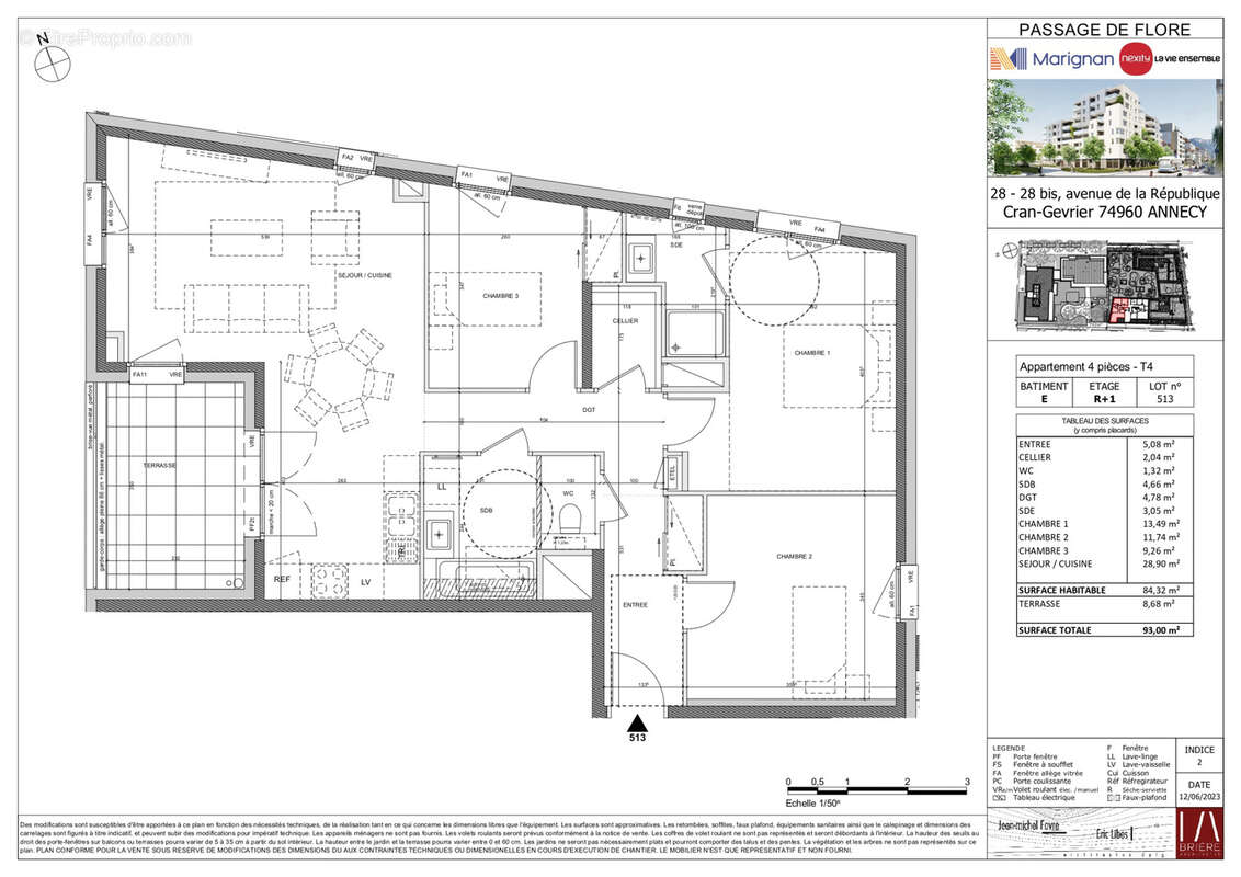 Appartement à CRAN-GEVRIER