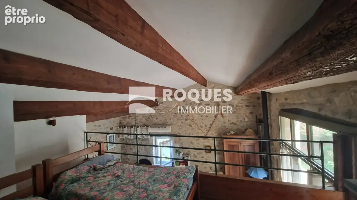 Proche Avène dans hameau, superbe maison en pierre plus jardin attenant - photo 9