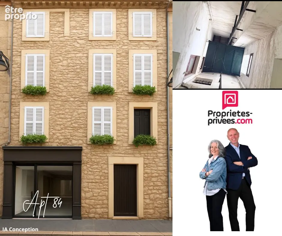 BAISSE DE PRIX - Immeuble de rapport  de 313 m2 avec commerce à Apt (84) - photo 1