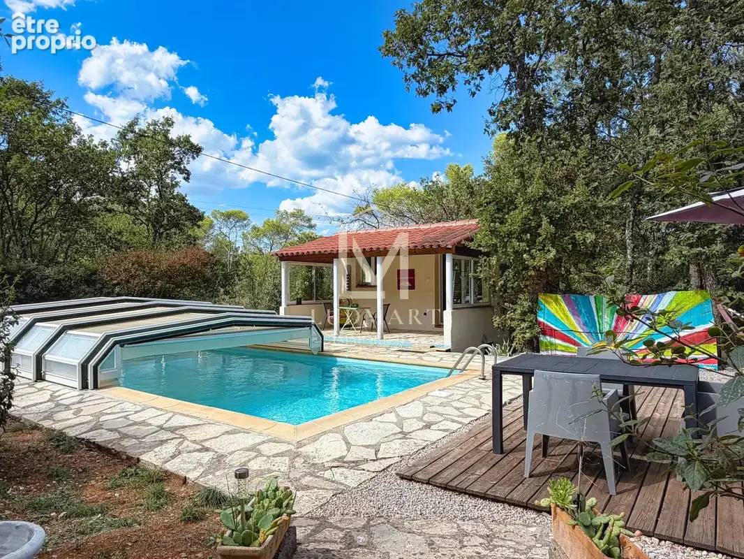 Villa rénovée avec studio indépendant, piscine et 3 867 m2 de terrain à Lorgues - photo 3