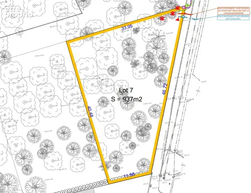 Terrain 937 m² à vendre à Saint-Siffret (30700) - photo 2