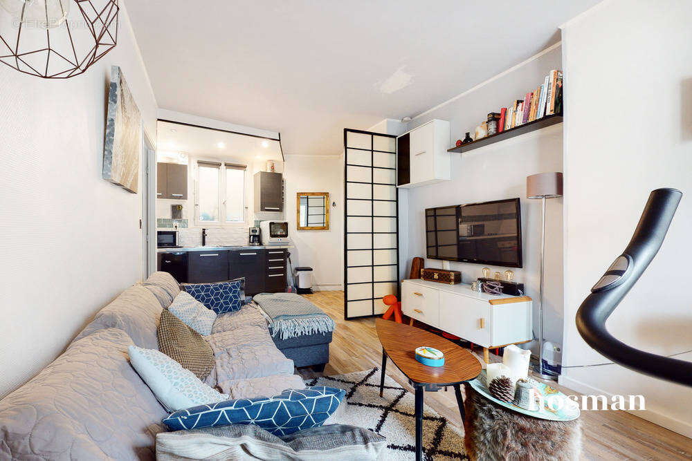 Charmant 2 pièces - 33m2 - 2ème étage, Calme, Sans perte d'Espace, Cuisine Ouverte - Rue Doudeauville - Chateau Rouge - Paris 18 - photo 6